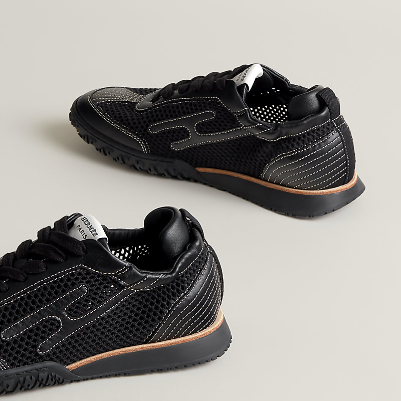 Jet sneaker - Black | Hermès Mainland China